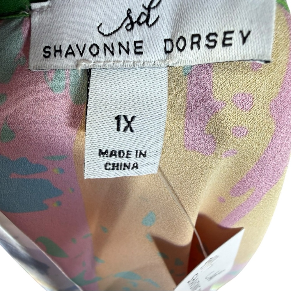 Colorful Abstract Kimono Top‎ - Picture 5 of 7